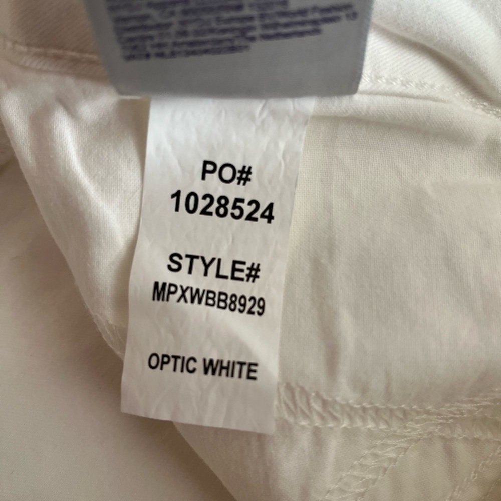 {NYDJ} Barbara Bootcut Jeans with Side Slits in White - Womens 16 - NWT - Picture 10 of 12